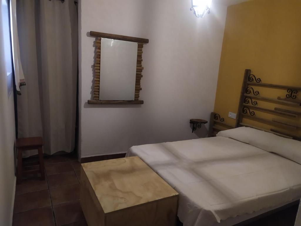 Posteľ alebo postele v izbe v ubytovaní Hacienda las zabalas