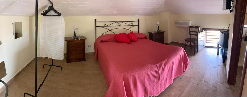 Posteľ alebo postele v izbe v ubytovaní B&B Relais da Clorinda