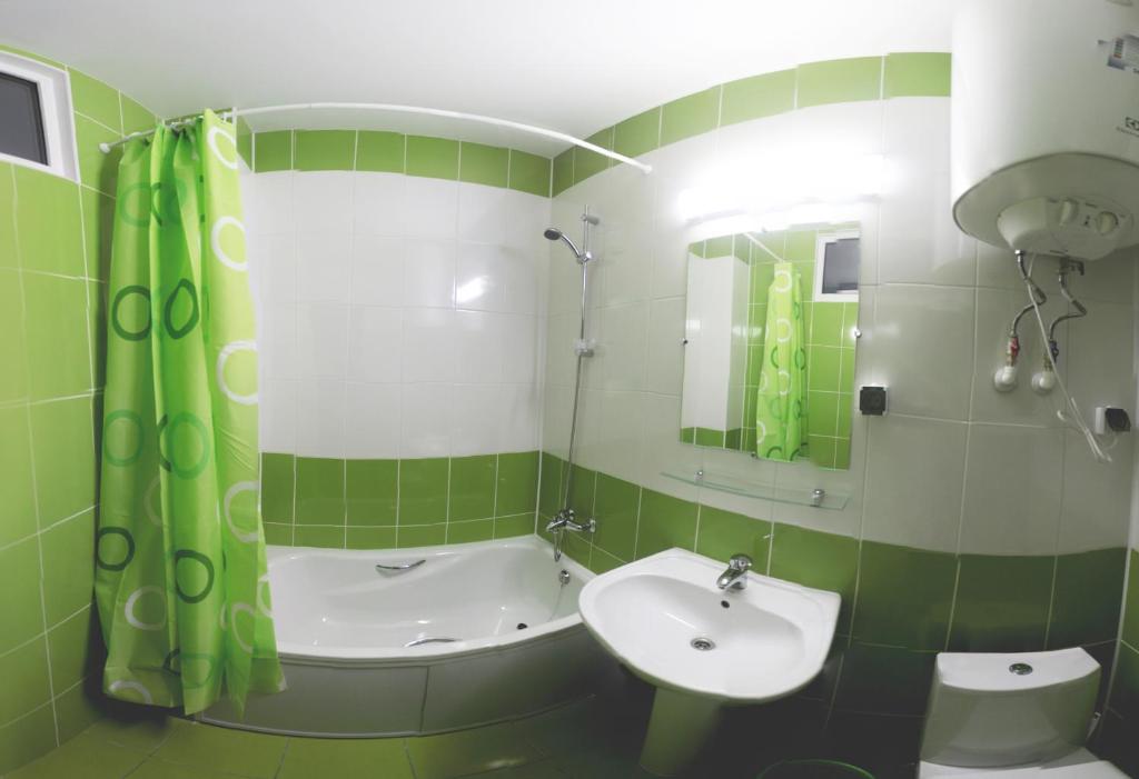 Koupelna v ubytování Berizka Park Hotel