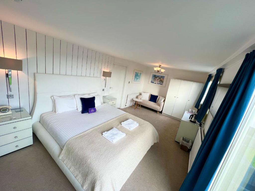 Tremarne Hotelにあるベッド