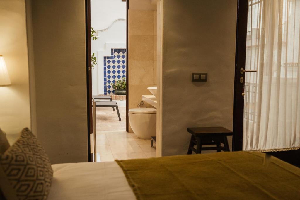 Posteľ alebo postele v izbe v ubytovaní HC6 Boutique Marbella - Adults Only