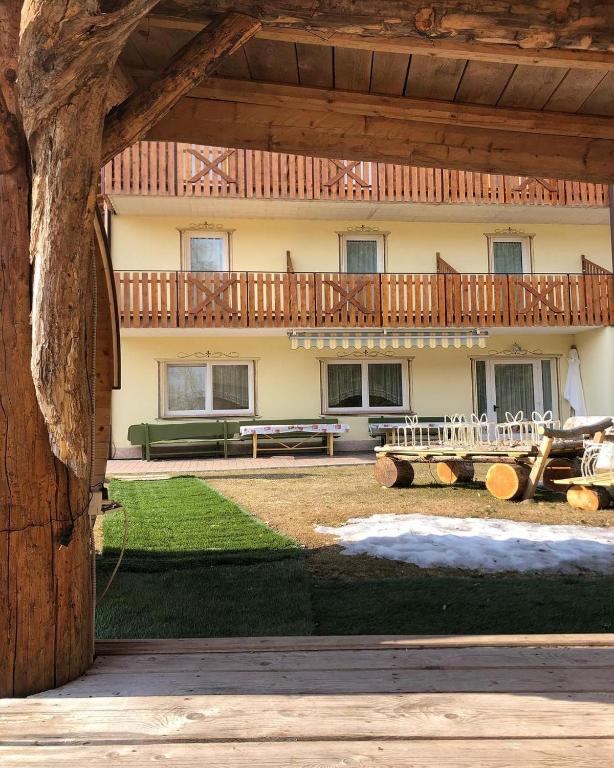 Balkón nebo terasa v ubytování Hotel Garni Relax