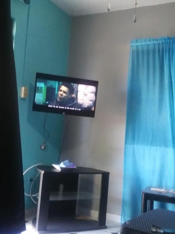 TV a/nebo společenská místnost v ubytování Labadie Apartment