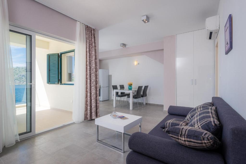 Posezení v ubytování Apartments Lanterna