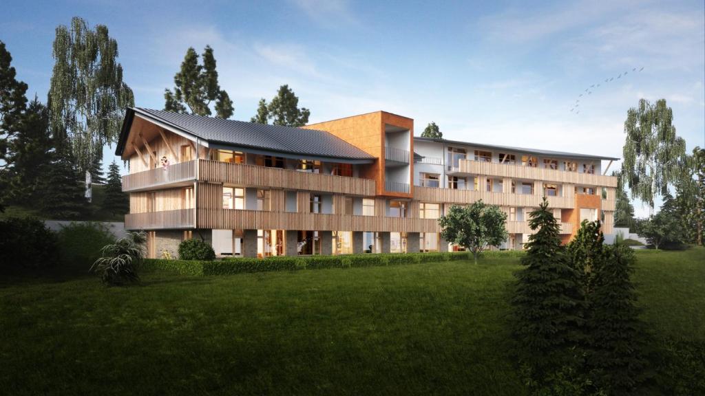 Budova, kde se apartmán nachází