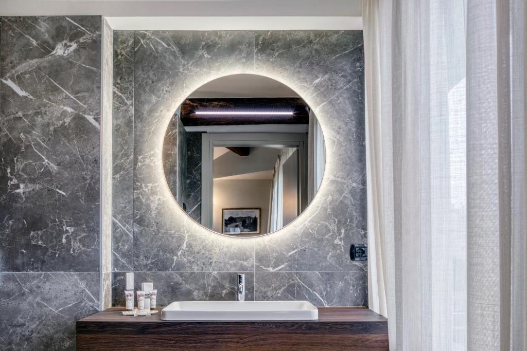 Koupelna v ubytování Porta Altinia Suites
