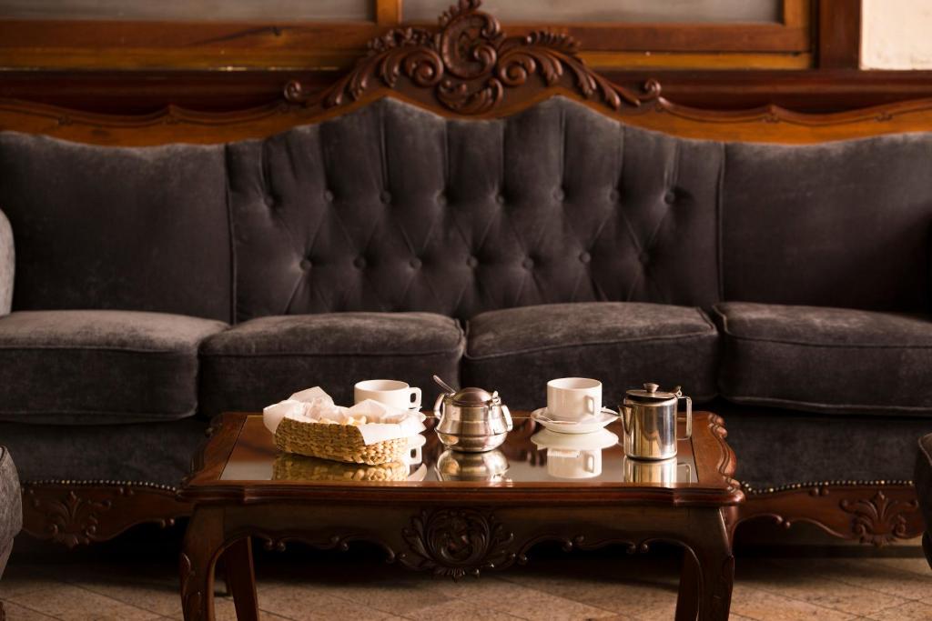 Posezení v ubytování Hotel Lopes Caxambu