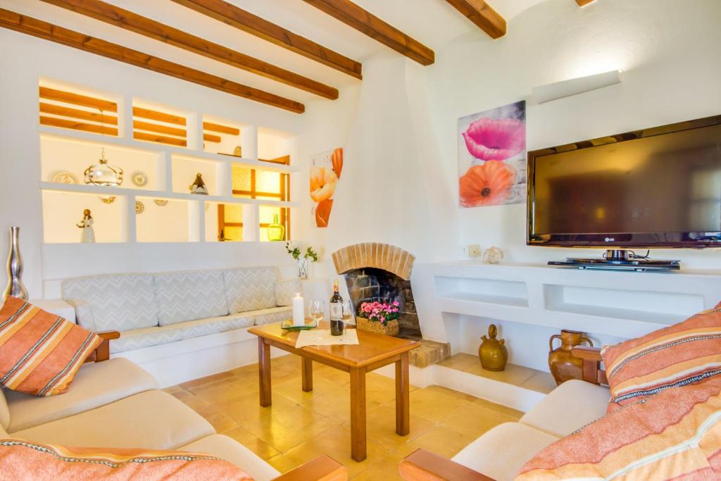 Posezení v ubytování Ideal Property Mallorca - Can Comaro
