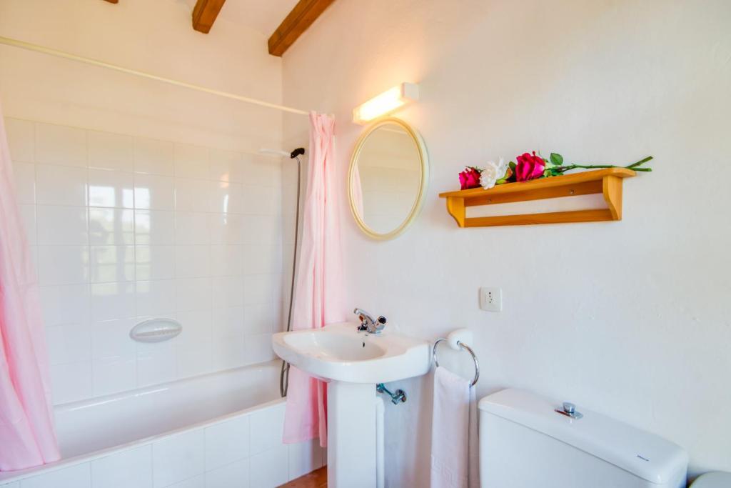 Koupelna v ubytování Ideal Property Mallorca - Can Comaro