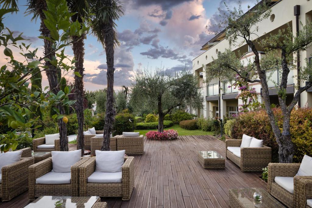 Een tuin van Hotel Caesius Thermae & Spa Resort