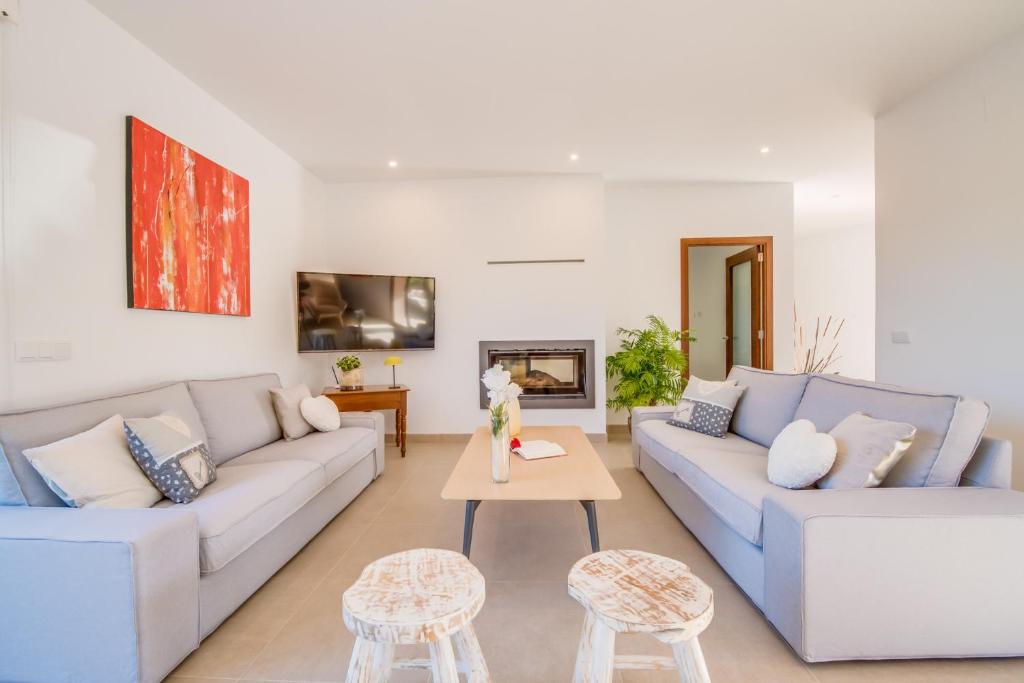 Posezení v ubytování Ideal Property Mallorca - Sa Canova d'Ariany