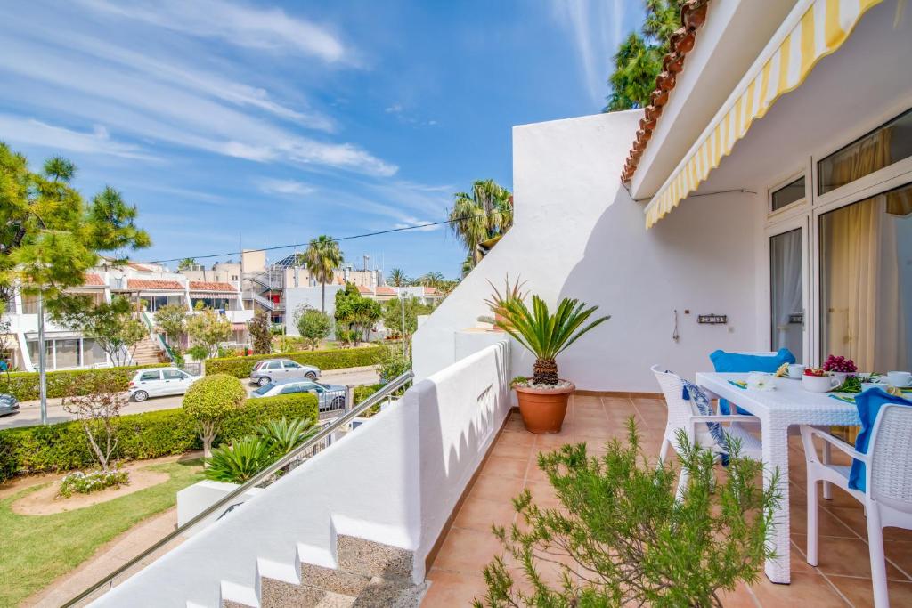 Balkón alebo terasa v ubytovaní Ideal Property Mallorca - Silver