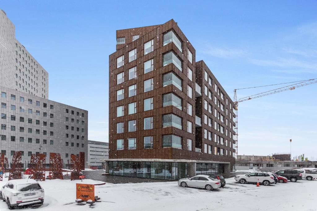 Budova, kde se apartmán nachází