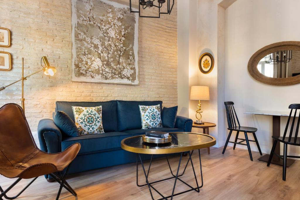 Posezení v ubytování Casa Sevilla 1855 Suites by Época