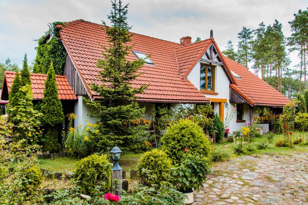 Zahrada ubytování Leśna Zagroda