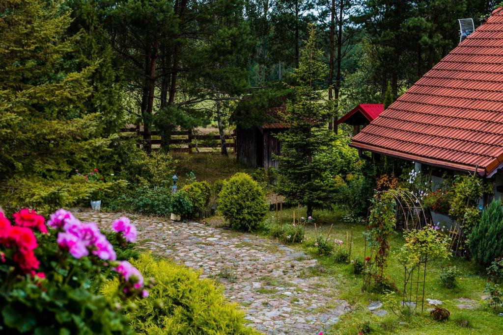 Zahrada ubytování Leśna Zagroda
