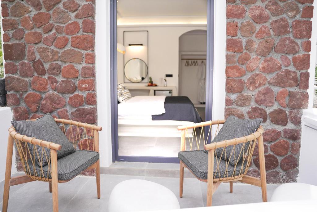 Posezení v ubytování King's Suites