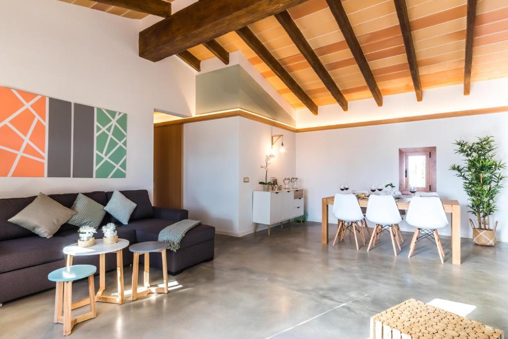 Posezení v ubytování Ideal Property Mallorca - Pleta