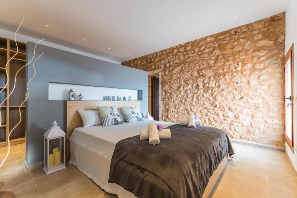Postel nebo postele na pokoji v ubytování Ideal Property Mallorca - Pleta