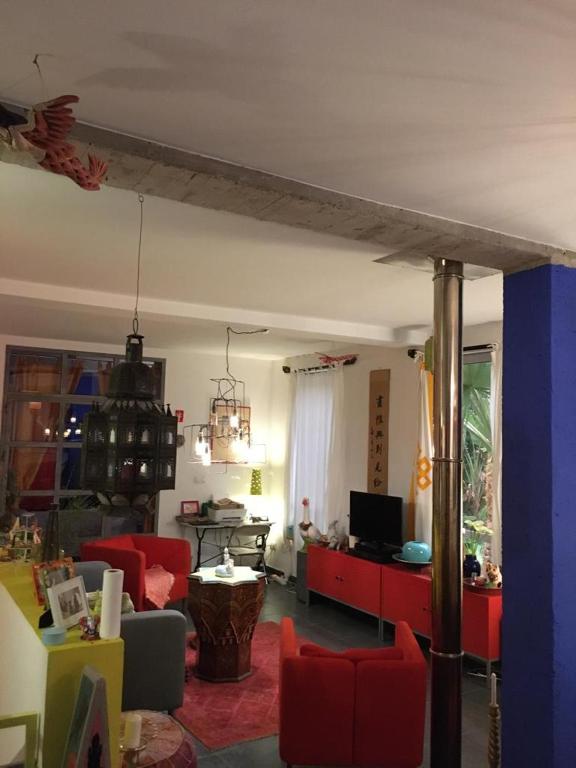 Posezení v ubytování Todimer Casa Mexicana