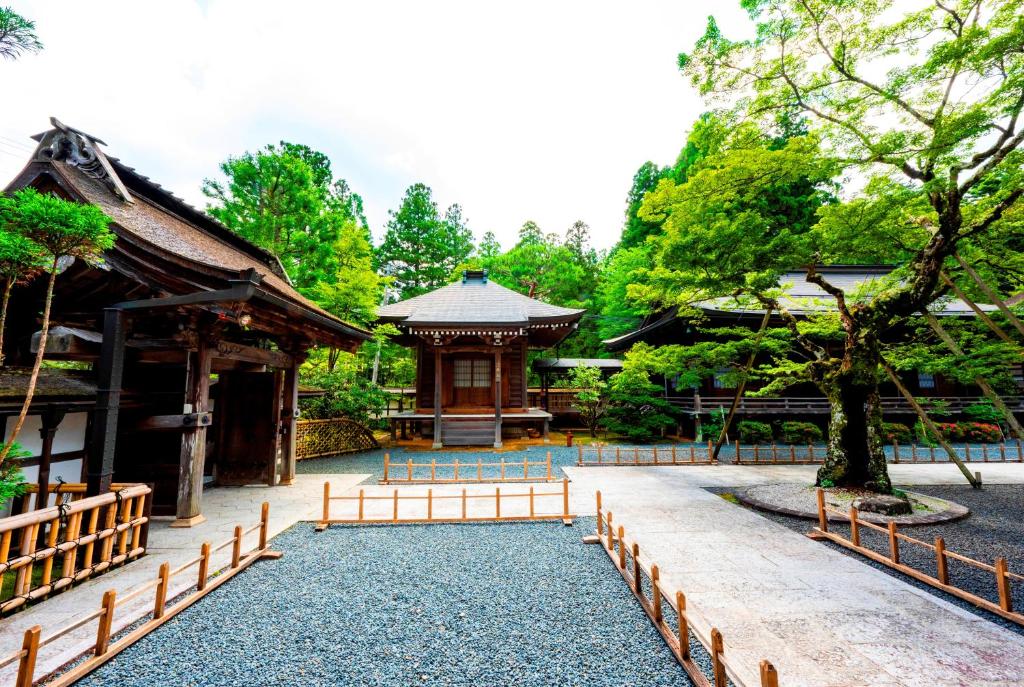 Zahrada ubytování 高野山 宿坊 龍泉院 -Koyasan Shukubo Ryusenin-