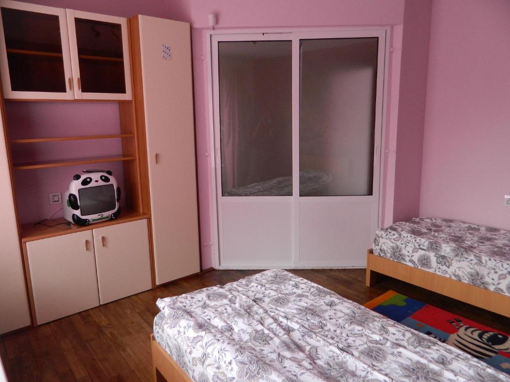Postel nebo postele na pokoji v ubytování Cazare Vio