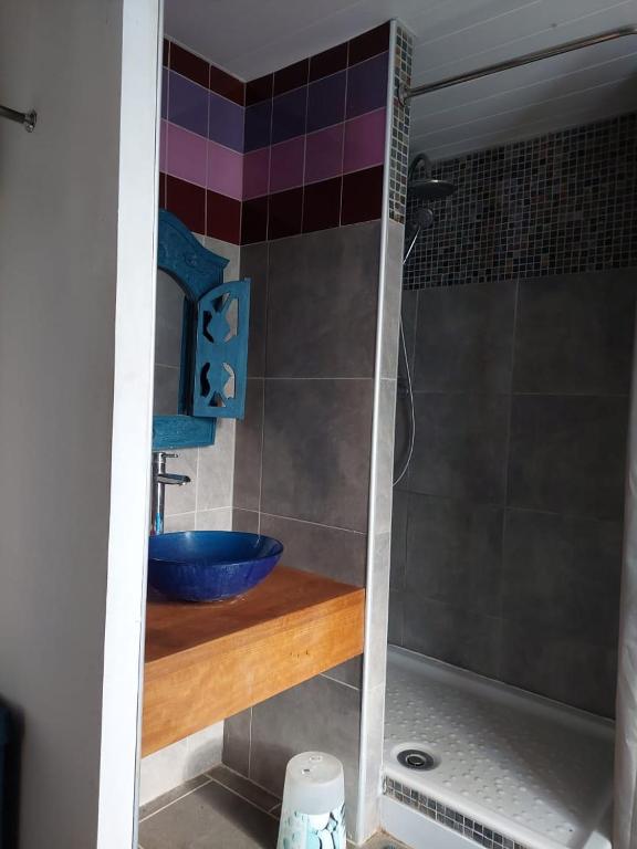 Koupelna v ubytování Villa des Galets