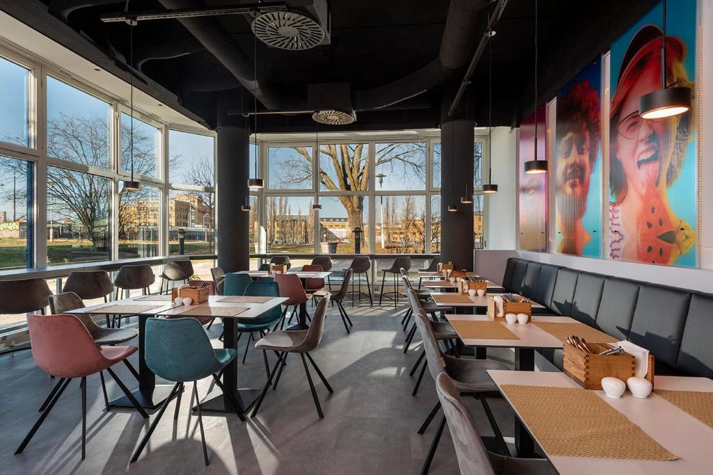 Restaurace v ubytování ibis Styles Berlin Treptow