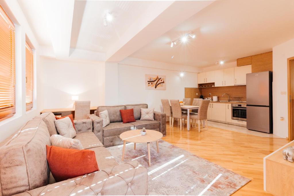 Køkken eller tekøkken på TI Central Apartment
