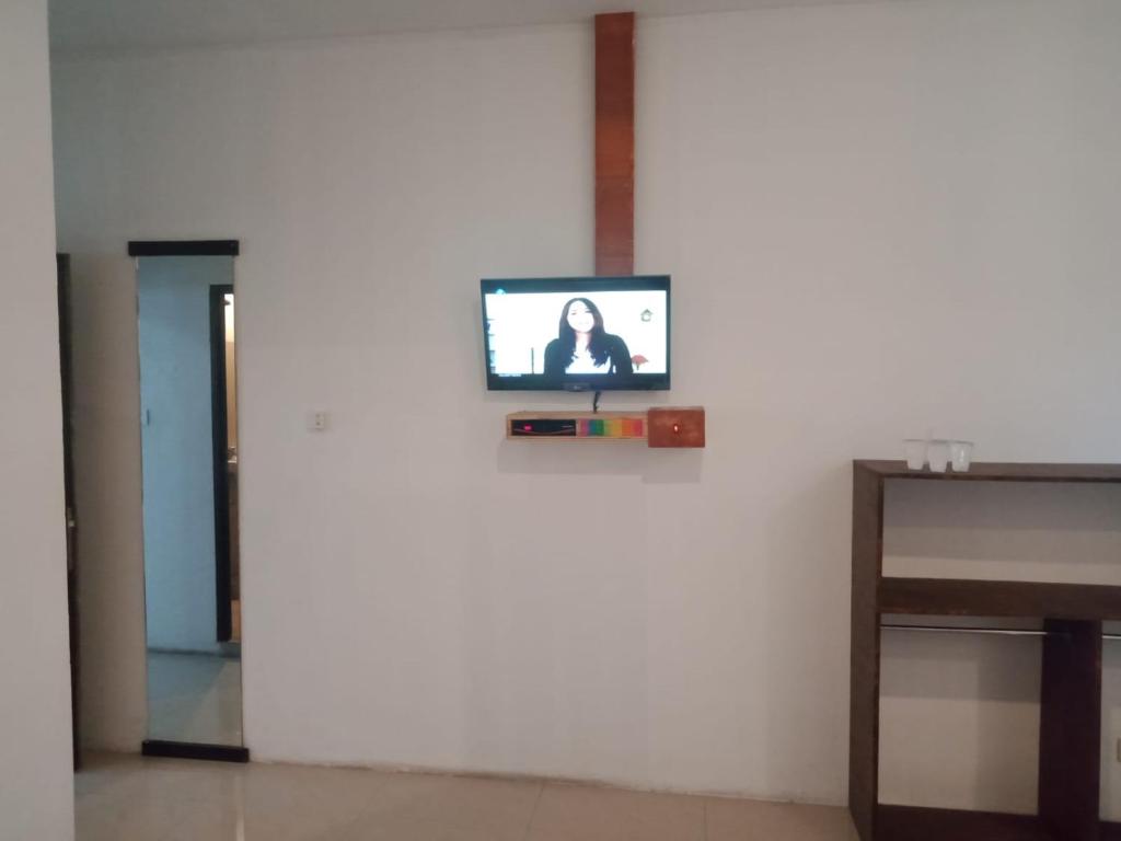 TV a/nebo společenská místnost v ubytování Anyar