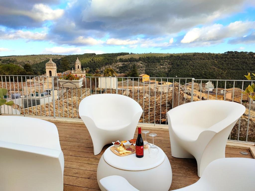 Balkon lub taras w obiekcie Terrazza Dei Sogni