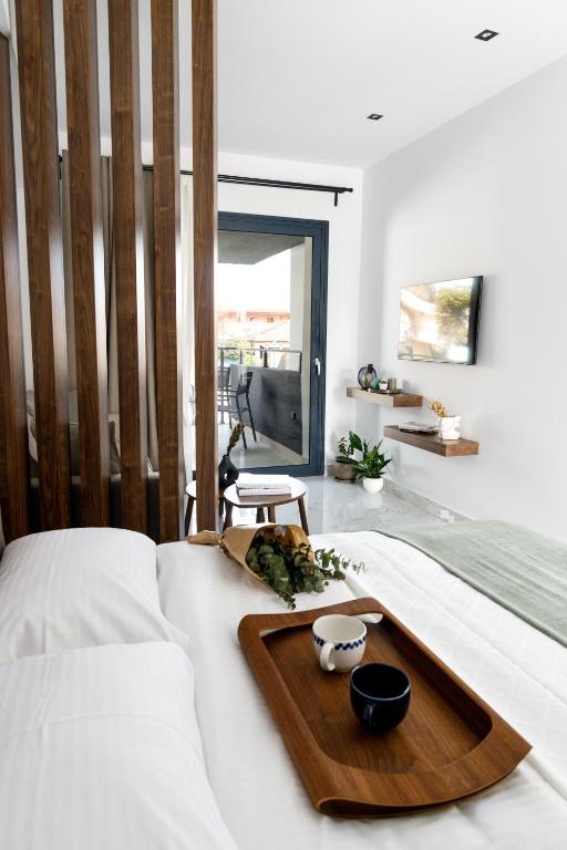 A bed or beds in a room at CubeStudio21