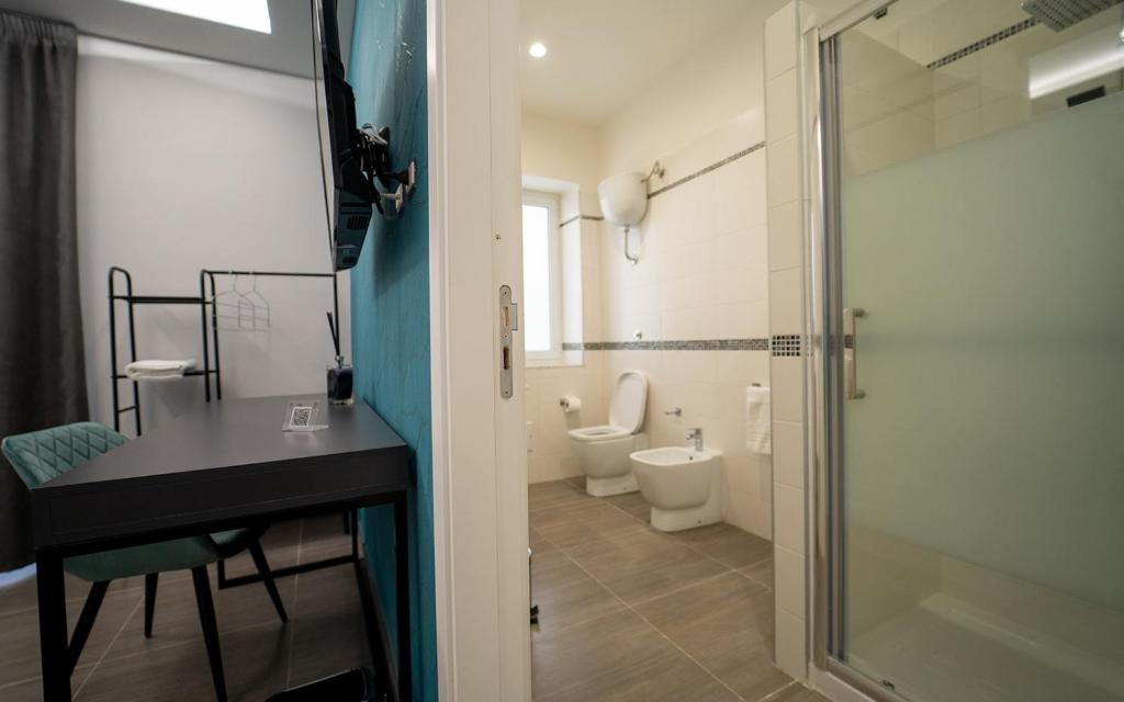 Koupelna v ubytování Intimity Luxury Rooms