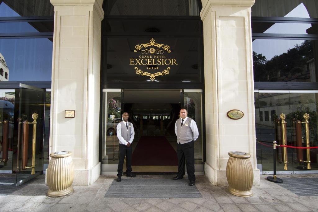 Exteriér nebo vchod ubytování Grand Hotel Excelsior