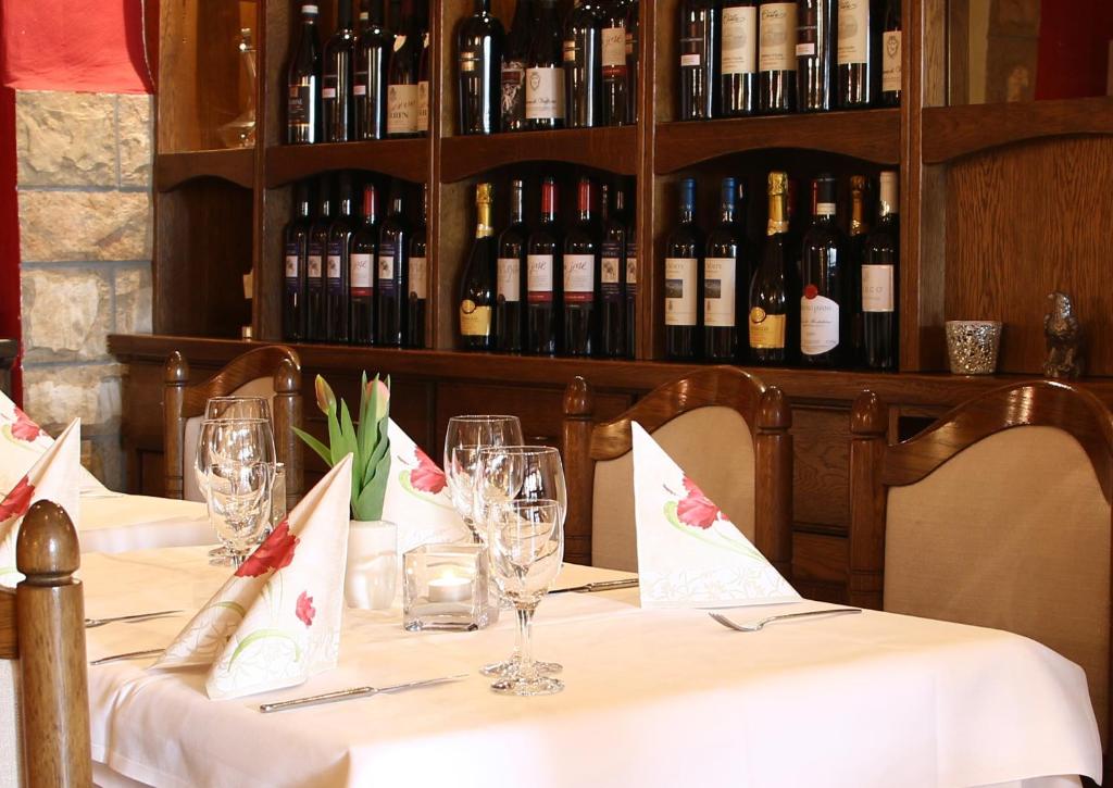 Nápoje v ubytování Hotel Arkade