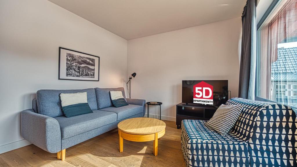 Posedenie v ubytovaní Apartament Triventi 98 z Widokiem- 5D Apartamenty