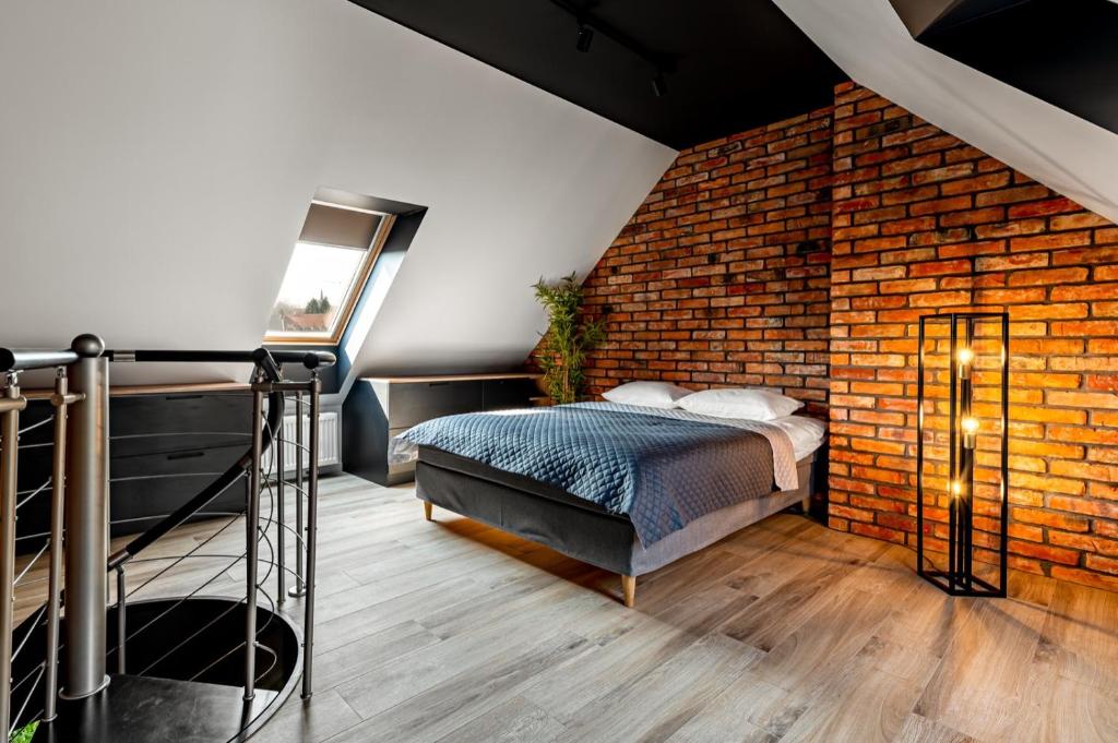 Posteľ alebo postele v izbe v ubytovaní BanApart Exclusive Apartments
