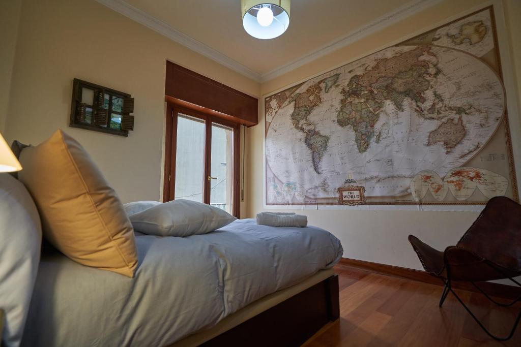 Zdjęcie z galerii obiektu Apartamento BIO Exclusivo con mirador en Bilbao y aparcamiento público gratuito w mieście Bilbao