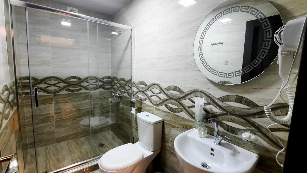 Koupelna v ubytování HOTEL KOSHKI