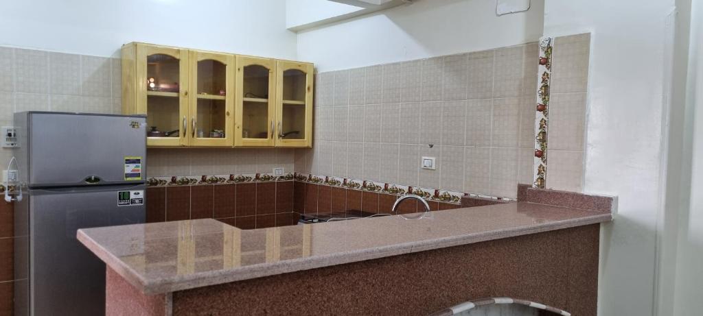 Kuchyň nebo kuchyňský kout v ubytování DREAM ISLAND Hotel