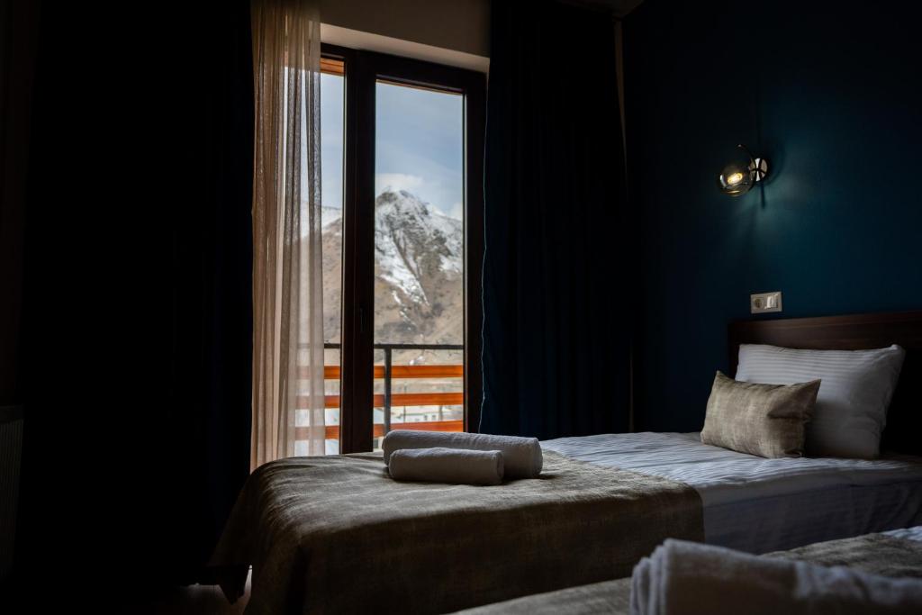 Postel nebo postele na pokoji v ubytování Eltisy Guest House
