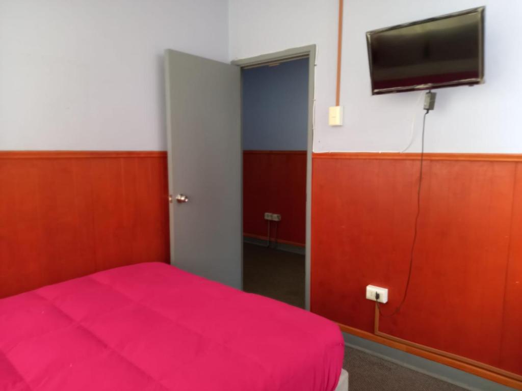 Katil atau katil-katil dalam bilik di Hostal Capricho de Carlitos