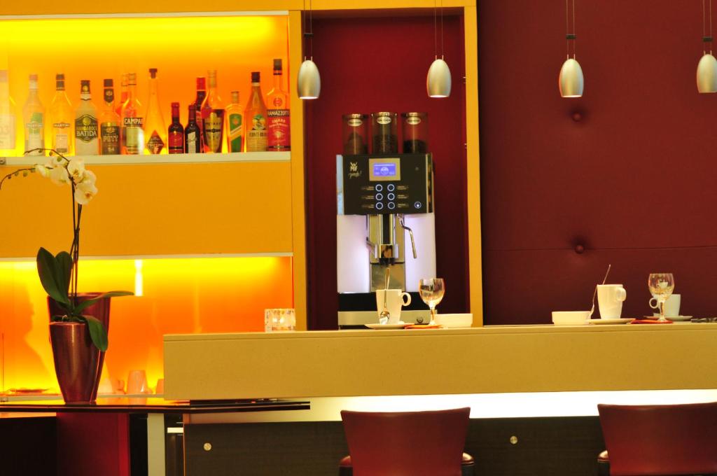 Nápoje v ubytování Hotel Flandrischer Hof
