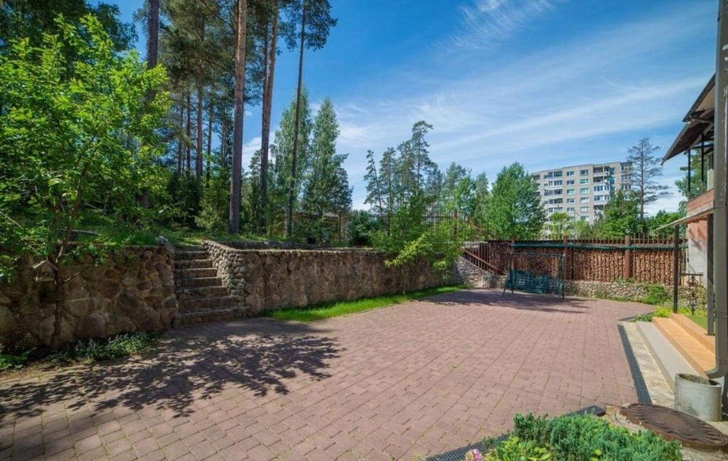 Zahrada ubytování Idilė Bed & Breakfast - Visaginas