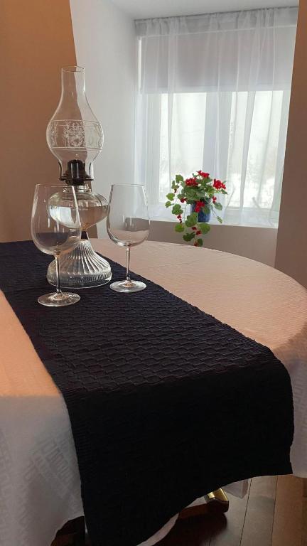 Voodi või voodid majutusasutuse Gîte du Pionnier toas