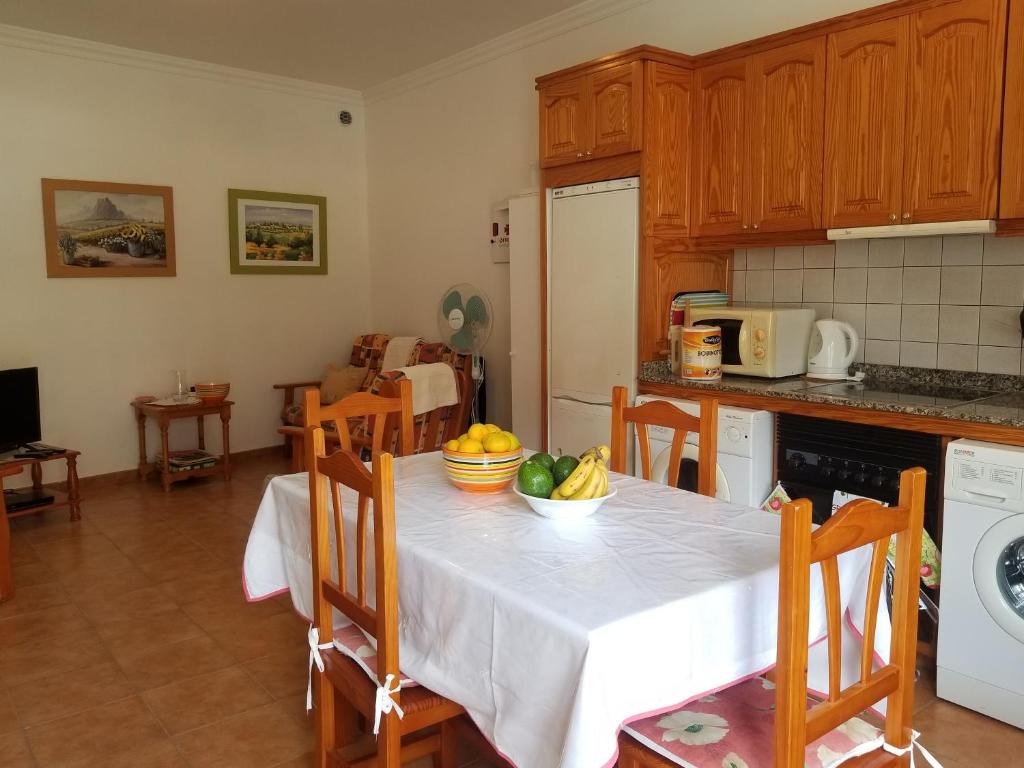 Kuchyň nebo kuchyňský kout v ubytování Casa Camino Tamadaba II (bottom home）