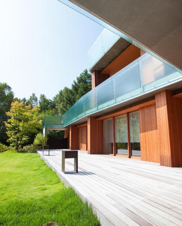 Zahrada ubytování HOTEL KEYFOREST HOKUTO