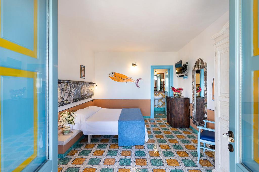 Hotel Mamma Santina - Habitación Clásica Doble O Twin Con Terraza
