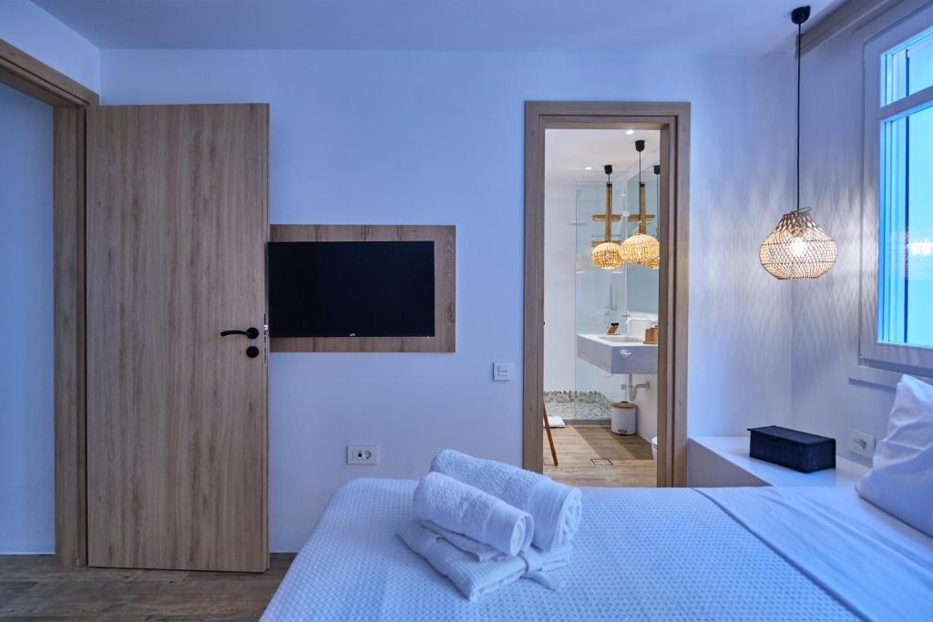 Posteľ alebo postele v izbe v ubytovaní Casa Mardiva Mare