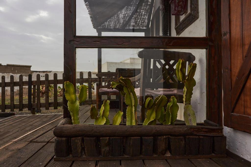 A balcony or terrace at Las Casitas Masdache